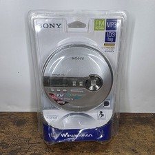 SONY CD Walkman Portable CD Player D-NF340 MP3 FM Radio New Sealed NOS