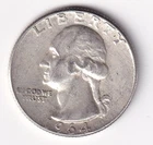 1964 Silver Washington Quarter  90% Silver  Circulated Beautiful Condition #1207