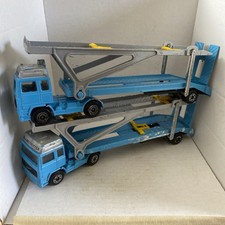 2x CORGI TOYS GLOBETROTTER VOLVO CAR TRANSPORTER Bundle / Joblot - Used.
