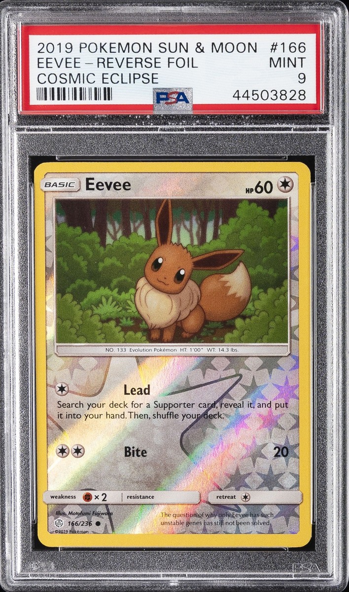 Eevee 166/236 Sm-Cosmic Eclipse Reverse Holo for sale online | eBay