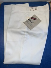 Vintage Big Mac JC Penny Rugged Twill Work Pants White Mens 34x32 NWT Dead Stock