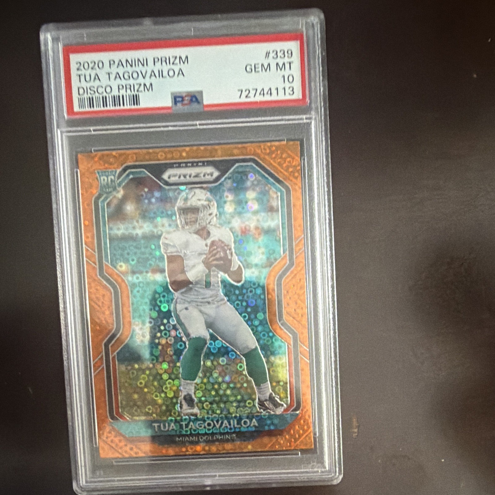 Tua Tagovailoa Panini Prizm #339 Disco