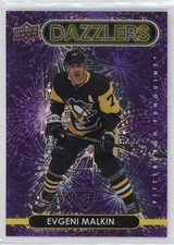 2021-22 Upper Deck Series 2 Dazzlers Purple Evgeni Malkin #DZ-86 0h1