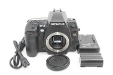 Olympus E-3 Black Digital SLR Camera Body DSLR Four Thirds 10.0MP Live MOS
