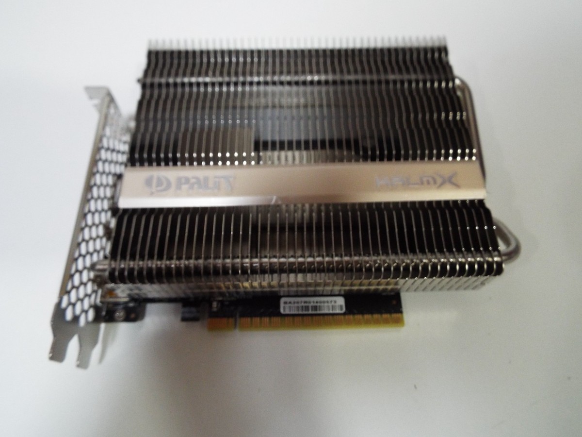 PALIT KalmX GeForce GTX 1650 4GB Passive Fanless Graphics Video