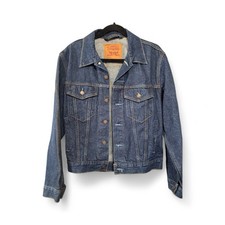 Vintage 80's Levi Denim Trucker Jacket 70506-0216 USA Made Type 3 Sz 36 VTG