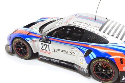 ixo 1:18 Porsche 911 GT3 R #221 GPX Martini Racing - 24h Spa 2022
