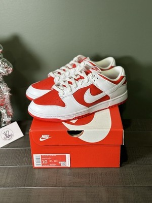 Size 10 - Nike Dunk Low Championship Red