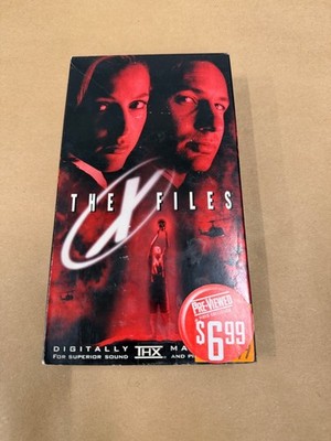 X-Files Fight the Future VHS 1998 Sci-Fi Thriller THX Fox Home | eBay