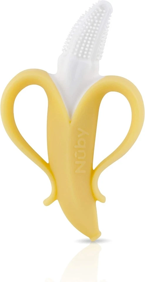 Nananubs Banana Massaging Teether – Baby Teething Toys 3 Months and Up, Silicone - Image 4 of 4