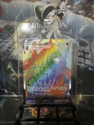 Pokémon TCG Coalossal VMAX - SWSH04: Vivid Voltage - 189/185 (Secret) M/NM