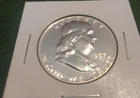 1957 SILVER Franklin Half Dollar GEM Proof Uncirculated US Coin From Set