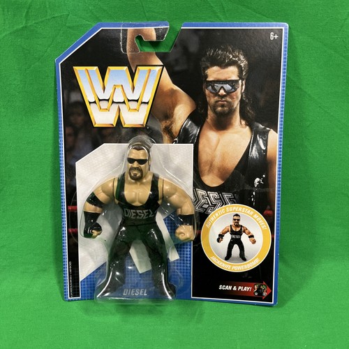 WWE MATTEL RETRO DIESEL SERIES 10 WRESTLING ACTION...