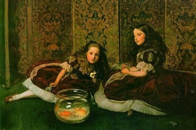 Leisure Hours John Everett Millais Poster Print