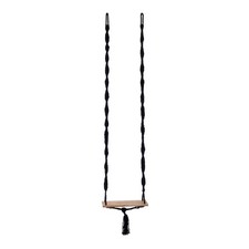 Balançoire Déco en Bois "Albasia" 220cm Noir