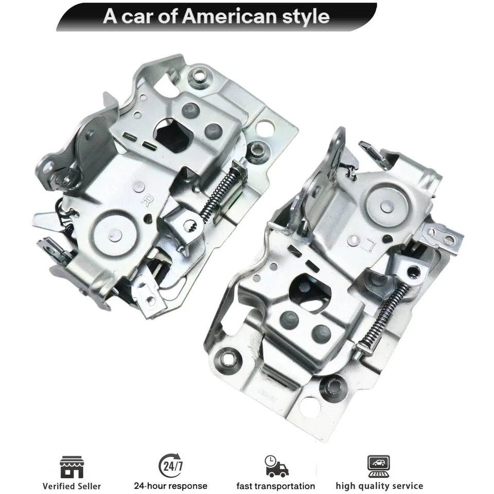 NEW 1 Pair Left & Right Door Latch Fits for Oldsmobile Cutlass Supreme 98 - Image 2 of 4