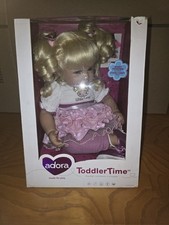 Adora Doll Toddler Time Little Lovey 20" Cloth Vinyl in Box Toddlertime