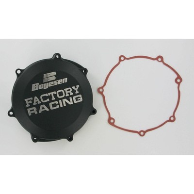 Boyesen Factory Racing Black Clutch Cover - CC-38AB