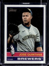 2025 Topps Heritage High Number Jose Quintana Chrome Short Prints SP #721