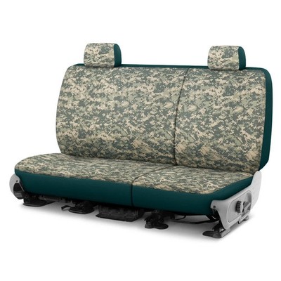 For Toyota RAV4 Prime 21-24 Camo 2nd Row Digital Green Custom Seat Covers