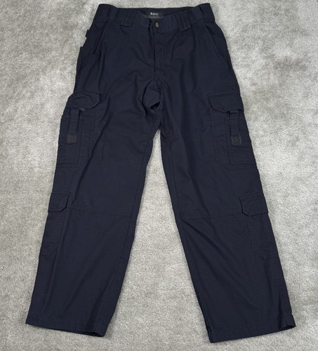 Pantaloni Cargo Antifiamma Boss SWP3724 Per Vigili Del Fuoco - Uomo 34x30 Blu Notte