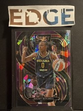 2025 Panini Select WNBA Kelsey Mitchell Purple Ice #/149 Indiana Fever #164