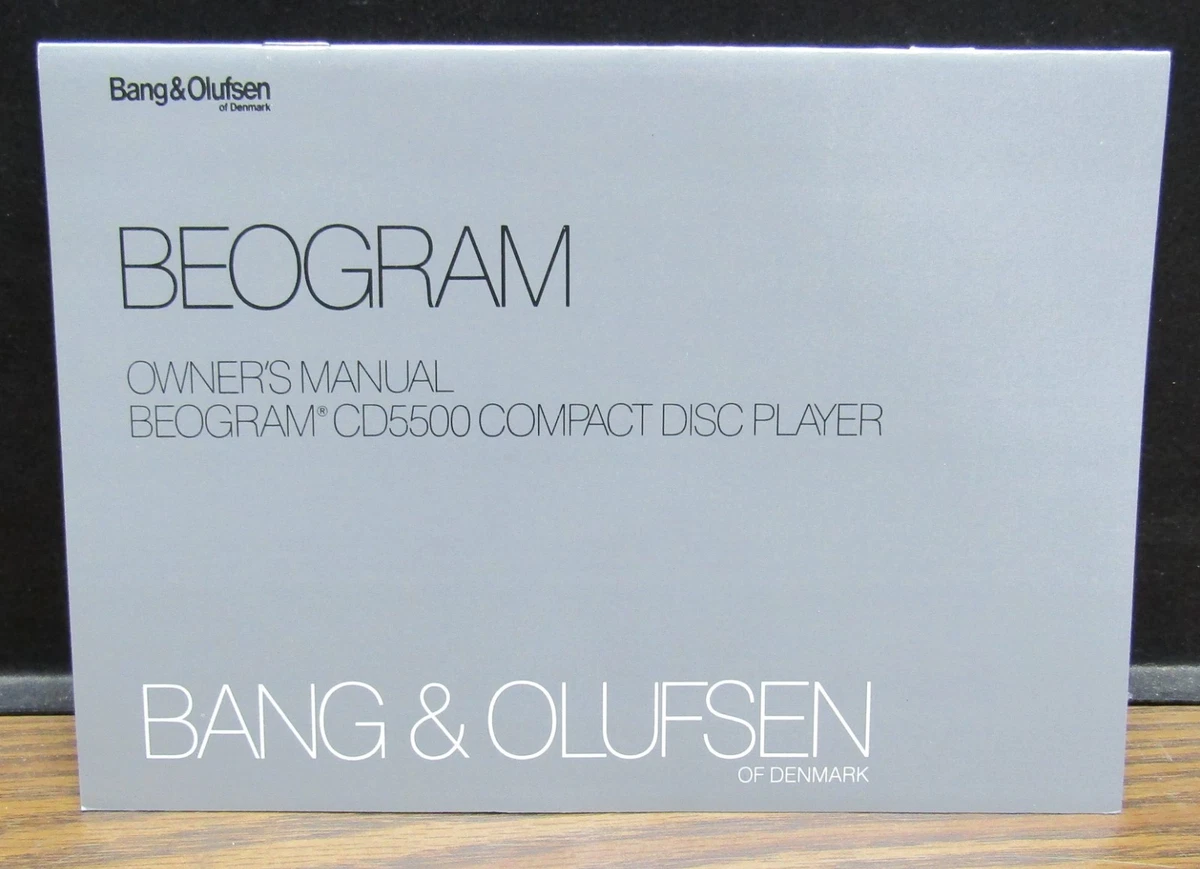Bang & Olufsen Vintage Electronics Manuals for sale | eBay