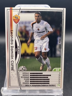Leandro Cufre Panini WCCF 2004-2005 AS Roma Regular Japanese SEGA 163/224