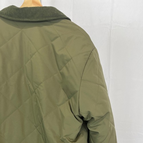 Chaqueta reversible de peluche WE THE FREE People Arnelle acolchada polar verde crema M - Imagen 8 de 9