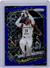 2025 Panini Prizm WNBA #73 Arike Ogunbowale Blue Velocity Prizms