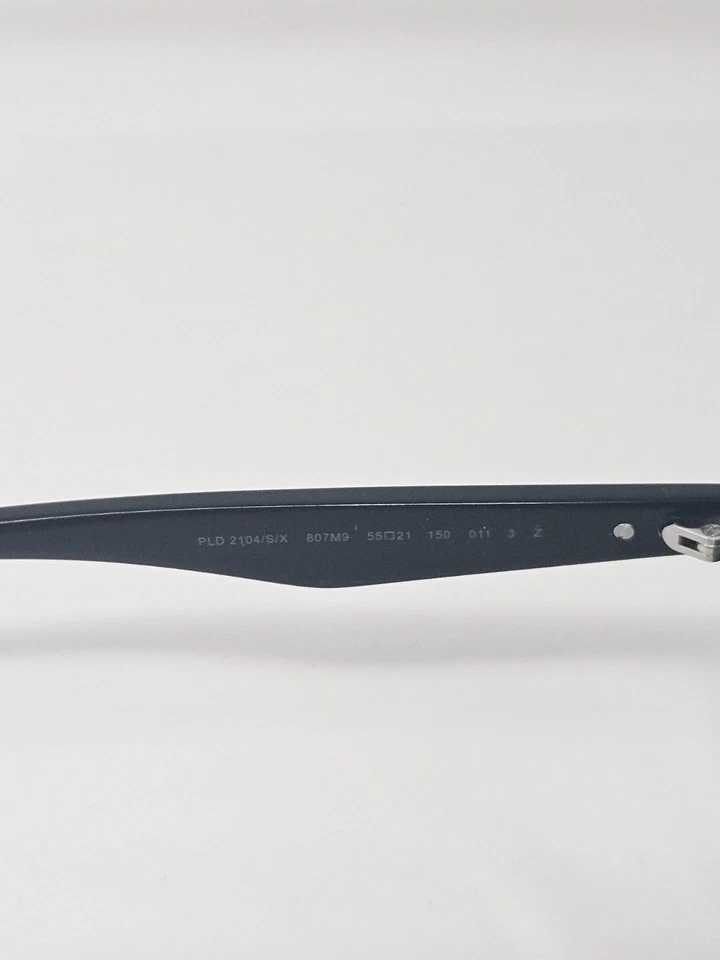 Gafas de sol Polaroid PLD2104/S/X RX-ABLE marco negro lentes 55-21-150 nuevas con etiquetas Foto 3 de 4