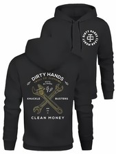 Dirty Hands Clean Money Print Hoodies - Trendy, Casual, Cozy Men's  Women's Lon