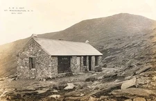 c1910 Picture Postcard ~ A.M.C. Hut ~ Mount Washington, New Hampshire ~ #-6890