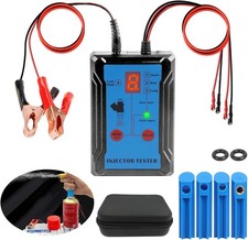 Fuel Injector Tester Cleaner Tool Kit 8 Pulse Modes Injector Tester 2 Fuel In