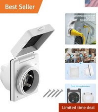 Listed 30 Amp Twist Lock Shore Power Inlet with 3 Stainless Steel Pins