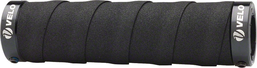 Фиксирующиеся ручки на руле велосипеда Velo Attune черного цвета - Комфорт для гашения вибрации 3790₽