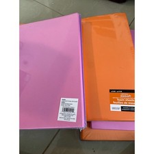 Creatology foam sheets, six pack Halloween colors, pink purple orange