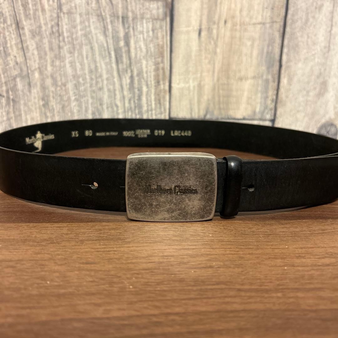 90s マルボロクラシックス 極太 レザーベルト ヴィンテージ 希少 90s Marlboro Classics Italian Leather Belt XS Vintage Rare | eBay