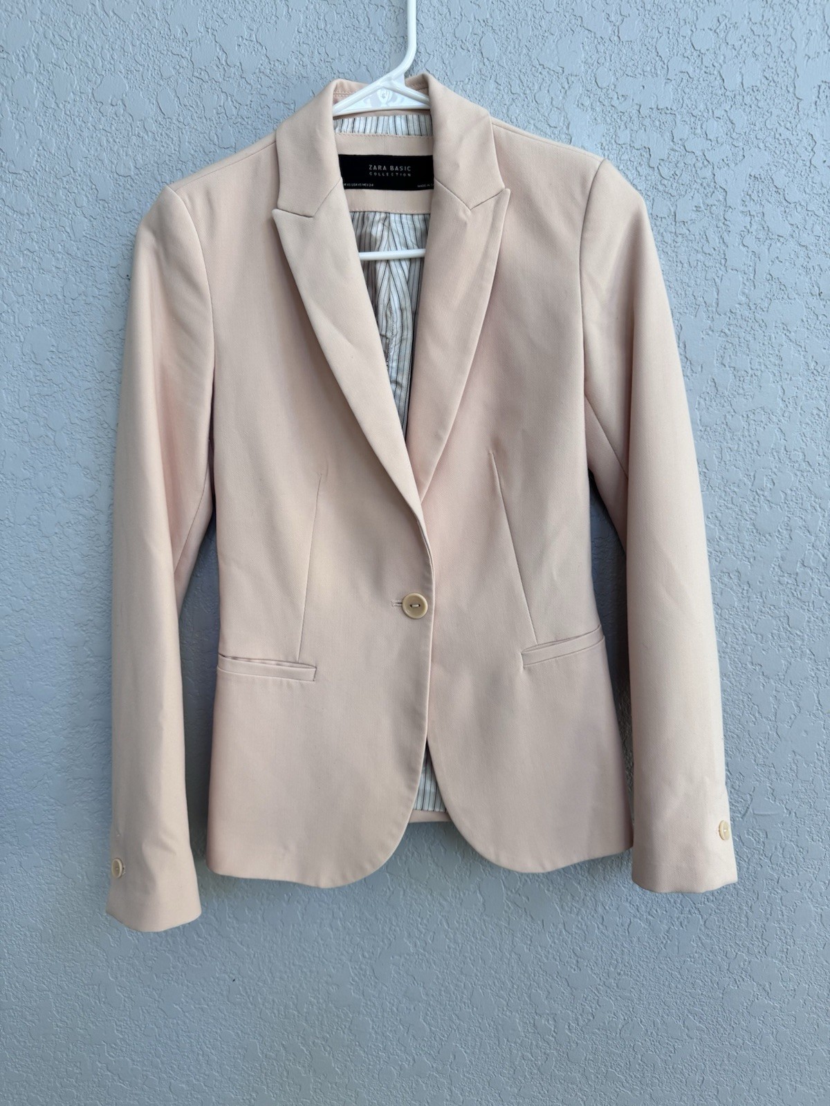 Zara Basic pink blazer Size XS - image 1
