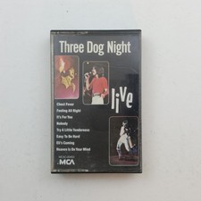 THREE DOG NIGHT Live MCAC20453 Cassette Tape