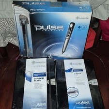 Livescribe Pulse Smartpen 4GB w/ 2 Dot Paper Journals, Speaker, Microphone, OLED