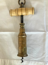 Antique Thomason Cork Screw witth Patent Medallion, c1820