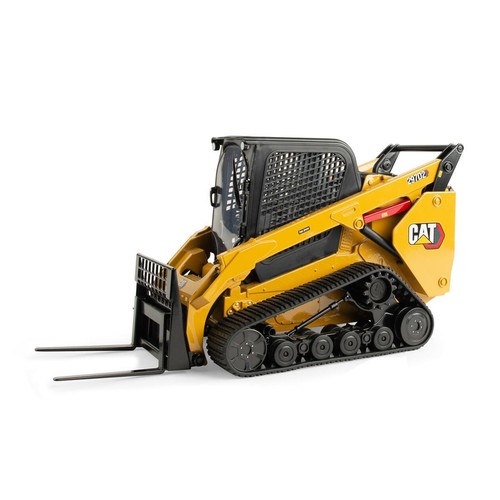 ERTL 1/16 Giallo Alto Dettaglio Caterpillar Tracciabile 272D2 Skid Steer Loader - Foto 2 di 3