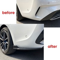 Car Rear Bumper Lip Diffuser Splitter Winglet Apron Spoiler FüR - 3
