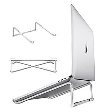 Laptop Stand for Desk - Adjustable Foldable Lightweight Aluminum Laptop