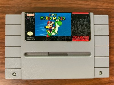 Super Mario World SNES Super Nintendo Tested Working Cartridge Only