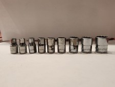 9 Pc. Snap-on TMD Socket Set 1/4
