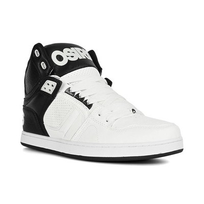 Osiris NYC 83 CLK Sneaker High - Schwarz/Weiß/Weiß, Skateboarding