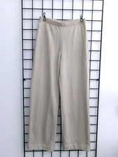 ST. JOHN EVENING SIZE SMALL METALLIC GOLD / STRETCH KNIT/ PULL ON PANTS