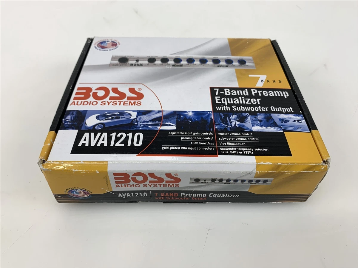 BOSS AUDIO SYSTEMS Car Audio Signal Processors for sale | eBay